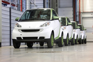 Smart Fortwo el�ctrico a producci�n